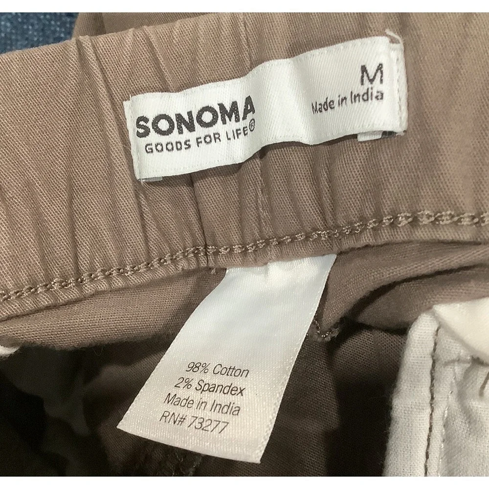 Sonoma goods for life Everyday Men`s jogger Size M Elastic Bottom Leg